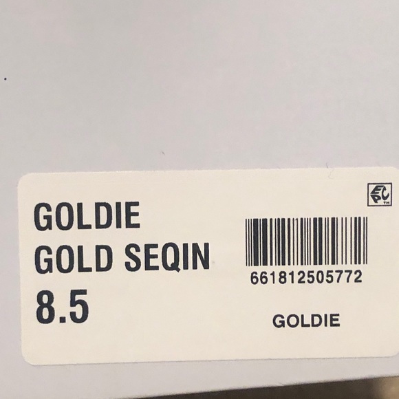 Steve Madden Goldie Gold Sequin Booties - Picture 3 of 3